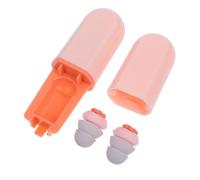 UTHCLO 1 Paire bouchons d'oreilles insonorisés bouchon d'oreille traverses nuit boules Quies bouchons d'oreille pour ronfler bouchons d'oreilles en silicone pour dormir Gel de silice rose