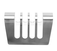 UTHCLO 1 pièce Support à Acier Inoxydable Rack à Toast Créatif avec Compartiments Séparés pour Buffet et Snacks pour Hôtels Réunions Familiales