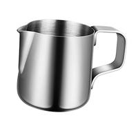 UTHCLO 1 pièce Tasse à Latte Acier Inoxydable Récipient de Mousse Lait pour Art Latte et Cappuccino Facile à Nettoyer et Pratique pour Cuisine et Maison