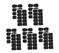 UTHCLO 10 Feuilles Coussins pour Bec de Saxophone Silicone Transparent Protège Dents pour Alto Ténor et Baryton Lot de Pads Épais pour Confort et Protection