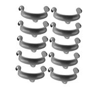 UTHCLO 10 pièces Lot de Crochets U Plastique pour Fixation Tuyau Évacuation Machine Laver Guide Installation Facile et Maintien Sécurisé