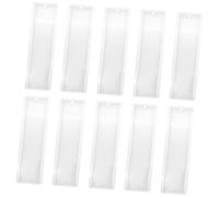 UTHCLO 10 pièces Moule Silicone Rectangulaire pour Marque-page DIY Flexible Haute Résistance Création Personnalisée