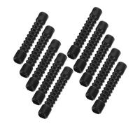 UTHCLO 10 pièces Protège-câbles Moto Caoutchouc Housses Anti-poussière Flexibles pour Freins et Accélérateurs Protection pour Câble de Frein et Gaz