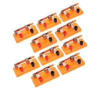 UTHCLO 10 Pièces Single Pole Circuit Switch For Stem Education Manual Off Science Experiment Switch Teaching Lab Accessory For Electrical Demonstrations In Schools