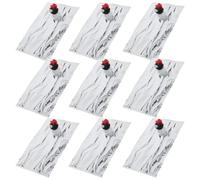UTHCLO 10 pièces Vin Portables avec Valve Anti-Fuite Pochette Transparente Réutilisable pour Voyage Camping et Randonnées Rangement Pratique pour Boissons et Jus