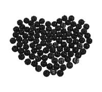 UTHCLO 100 Boules Biologiques pour Aquarium 16mm en Plastique et Coton, Accessoires Filtrants Efficaces pour Réduire la Mortalité des Poissons Les Aquariums