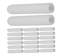 UTHCLO 100 Pièces bouchon de protection lave-vaisselle supports de lave-vaisselle cage à chapeau pour machine à laver couvercle de lave-vaisselle accessoires de lave-vaisselle PVC blanche