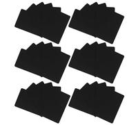 UTHCLO 100 Pièces Cartes Noires Vierges Lot de Cartes Rigides pour Étude Notes et Messages et Bricolage Portables et Polyvalentes pour Apprentissage et Étiquetage
