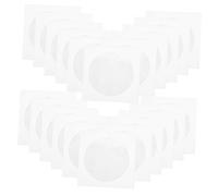 UTHCLO 100 pièces CD DVD Paper Sleeves Envelopes Paper Storage Bags for DVD CD Protection and Organization Scratch-Resistant and Dustproof