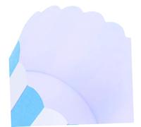 UTHCLO 100 Pièces Lot de Caissettes à Cupcakes Papier Bleu Rayé Moules Muffins Antiadhésifs Sans Odeur Fête Mariage Anniversaire et Shower
