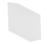 UTHCLO 1000 pièces Points Colle Transparents Adhésifs pour Fixation Murale Réutilisable sans Trace Pâte Adhésive Claire Pratique pour Accroche Murale