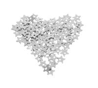 UTHCLO 100pièces Breloques Étoiles Creuses à Branches Acier Inoxydable Accessoire Diy Pour Colliers Et Bracelets Lot De Charms