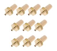 UTHCLO 10pcs Buse de Machine à Fumée en Cuivre M3 Compatible pour Machine à Brouillard Résistance la Corrosion pour Spectacles Live et Performances sur Scène