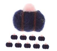 UTHCLO 10pièces Décorations Feutrine Mini Abeilles pour Kit De Pompons Laine pour Anniversaire Et Décorations De