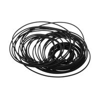 UTHCLO 120 Pièces Ceinture en Caoutchouc pour Lecteur Cassette et Mp3, Minimise Le Bruit Mécanique, Supporte Le Mouvement du Tourne-Disque, pour Salles D'étude et Événements Musicaux