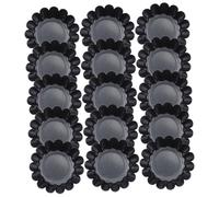 UTHCLO 15 pièces Moules à Œufs Antiadhésifs Acier Épais Moules Pâtisserie Multifonctions pour Muffins Pudding Cupcakes et Desserts Maison