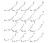 UTHCLO 18 Pcs Ressorts de Tension pour Meubles 18 Pièces Ressorts Serpentin 50 CM en Acier Robuste Pièces de Rechange pour Fauteuils Inclinables et Canapés Réparation Canapé pour Usage