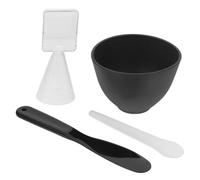 UTHCLO 1ensemble Bol à Mélanger Silicone Pour Masque Facial Applicateur Et Cuillère Doseuse Accessoires Pour Soins Peau Et Salon De Beauté
