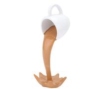 UTHCLO 1Pièce Tasse à Café Suspendue Résine Décoration pour Maison Bureau et Fête Anniversaire et Pendaison de Crémaillère