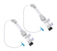 UTHCLO 2 Ensembles Couveuse D'œufs pour Aquarium en Acrylique Chambre D'observation Claire, Solution Optimisée pour Œufs de Crevettes et Alevins, Configuration Double Kit pour Élevage en