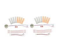 UTHCLO 2 Ensembles Kit Éducatif DIY Batterie Fruitée pour Étudiants Expérience Scientifique de Production Délectricité Stimulation Curiosité et Développement des Compétences