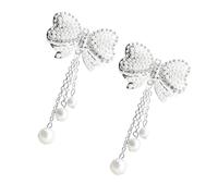 UTHCLO 2 pièces Accessoires de Décoration pour Coque de Téléphone Breloques Strass et Perles Stickers DIY pour Femmes Ornements Mobiles Élégants