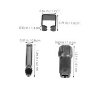 UTHCLO 2 pièces Clip Accessoires pour Pompe à de Cric Hydraulique Tonnes Piston Vérin Horizontal avec Roues et Poignée Frontale pour Véhicule Camion