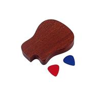UTHCLO 2 Pièces étui pour médiator médiators de Basse de Guitare Plateau de Porte-Guitare Porte-Traits de Couleur Aléatoire