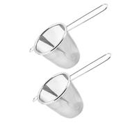 UTHCLO 2 pièces Infuseur à Thé Acier Inoxydable Lot de Filtres à Mailles Fines Réutilisables Capacité Large pour Infusion Complète Accessoire Pratique pour Thé et Épices Compatible