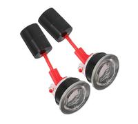 UTHCLO 2 pièces Jauge Niveau Carburant pour Générateur avec Tige Cylindrique Remplacement Direct Précis Accessoire Réservoir Compatible Modèles Variés