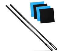 UTHCLO 2 pièces Kit de Nettoyage pour Flûte Bâtons Lisse et Chiffons Doux pour Entretien Quotidien des Musiciens et Amateurs