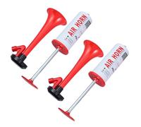 UTHCLO 2 pièces Klaxon à Air Portable Corne Manuelle pour Football et Fête Corne de Brume Sportive pour Événements Match et Célébrations