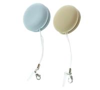 UTHCLO 2 pièces Lingettes Nettoyantes Macaron pour Écran et Lunettes Nettoyant Portable Réutilisable pour Téléphone et Verres Bayeta Douce et Facile à Utiliser