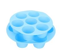 UTHCLO 2 pièces Moules à Muffins Silicone Résistants à Haute Température Flexibles et Décoratifs Lot de Grandes et Petites pour Pâtisserie et Cuisine