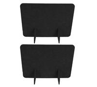 UTHCLO 2 Pièces Panneaux de Bureau Feutre Cloisons de Confidentialité Autoportantes Insonorisantes Séparateurs de Table sans Perçage pour Bureau École et Dortoir du Bruit et Espace Privé