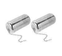 UTHCLO 2 pièces Passoire à Thé Acier Inoxydable Filtre Boule à Épices pour Infuser Thé Vrac et Assaisonnement Étanche et Réutilisable pour Cuisine et Potage