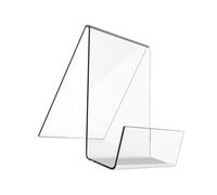 UTHCLO 2 Pièces Stand de rack de livres affichages stand exposant étagère Rester présentoirs de livres maison Titulaires support présentoir Acrylique