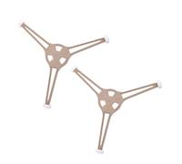 UTHCLO 2 pièces Support Roulettes pour Plateau Micro-ondes Anneau Rotatif Support Léger et Résistant pour Plateau Verre Accessoire de Remplacement Compatible Four Micro-ondes