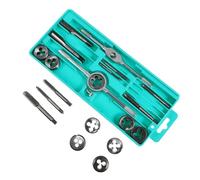 UTHCLO 20 Pièces Kit de Tarauds Métrique Acier à Roulement Clé à Tarauder Manuelle Ergonomique pour Filetage Interne et Externe Outil de Réparation pour Mécaniciens et Bricoleurs