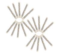 UTHCLO 20 Rouleaux de Parchemin Casher Mezouza Bénédiction Hébraïque pour Porte, Adaptés aux Cérémonies Traditionnelles et Décoration de Maison Juive