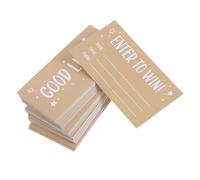 UTHCLO 200 Pièces Billet de Billets de Repas pour des événements Tambour de pour de pagaies d'enchères avec numéros Papier