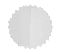 UTHCLO 200 Pièces Serviettes Papier Blanches Confortables Serviettes Jetables Absorbantes Pour Invités Cuisine Fêtes Salle De Bain Restaurant