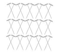 UTHCLO 220 Pièces Shape Stainless Steel Blocking Pins for Wig Making Wear Resistant Wig Accessory Practical Needles for Styling and Weaving