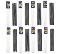 UTHCLO 24 Boîtes Recharges pour Porte- 0, 9mm Hb en Graphite Noir, Écriture