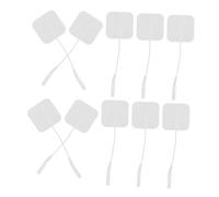 UTHCLO 24 Pièces Patch Électrode Auto Adhésif pour Électrostimulateur Musculaire Ems Compatible Plug Réutilisable pour et Massage