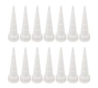 UTHCLO 25 Embouts de Buse de Calfeutrage en Plastique pour Mastic 100 Ml Accessoires D’Extension Compatibles Kit de Remplacement Polyvalent pour Application Étanche et Travaux de