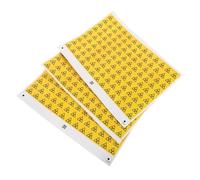 UTHCLO 290 pièces Autocollants Avertissement Ne Toucher pour Verre Panneaux Sécurité Ionisation Adhésifs Haute Tension Étiquettes Signalisation Laboratoire et Nucléaire