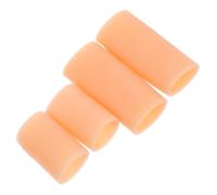 UTHCLO 2paires Capsules De Gel Silicones Pour Doigts De Manchons Anti-fissures Et Anti-rougeurs Pour Écriture Et
