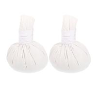UTHCLO 2pièces Balle Chinoise Herboriste Chauffante Pour Massage Thai Chauffant Coton Confortable Cadeau Pratique Pour Spa Et Détente