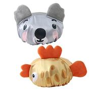UTHCLO 2pièces Bonnet De Garçon Fille Chapeaux De Bain Animaux Cartoons Étanches Et Élastiques Pour Garçons Et Filles Accessoire Pratique Pour Prévenir Les Cheveux Mouillés Pendant